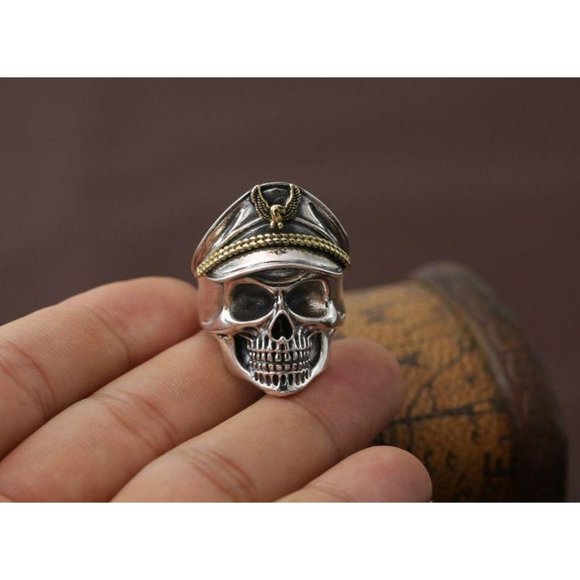 Other - BRAND NEW Vintage Memorial Eagle Hat Ring